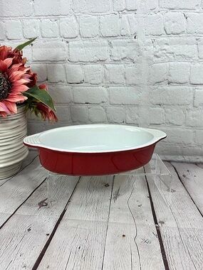 Lodge Oval Casserole baking Dish small farmhouse french country cottage bakeware